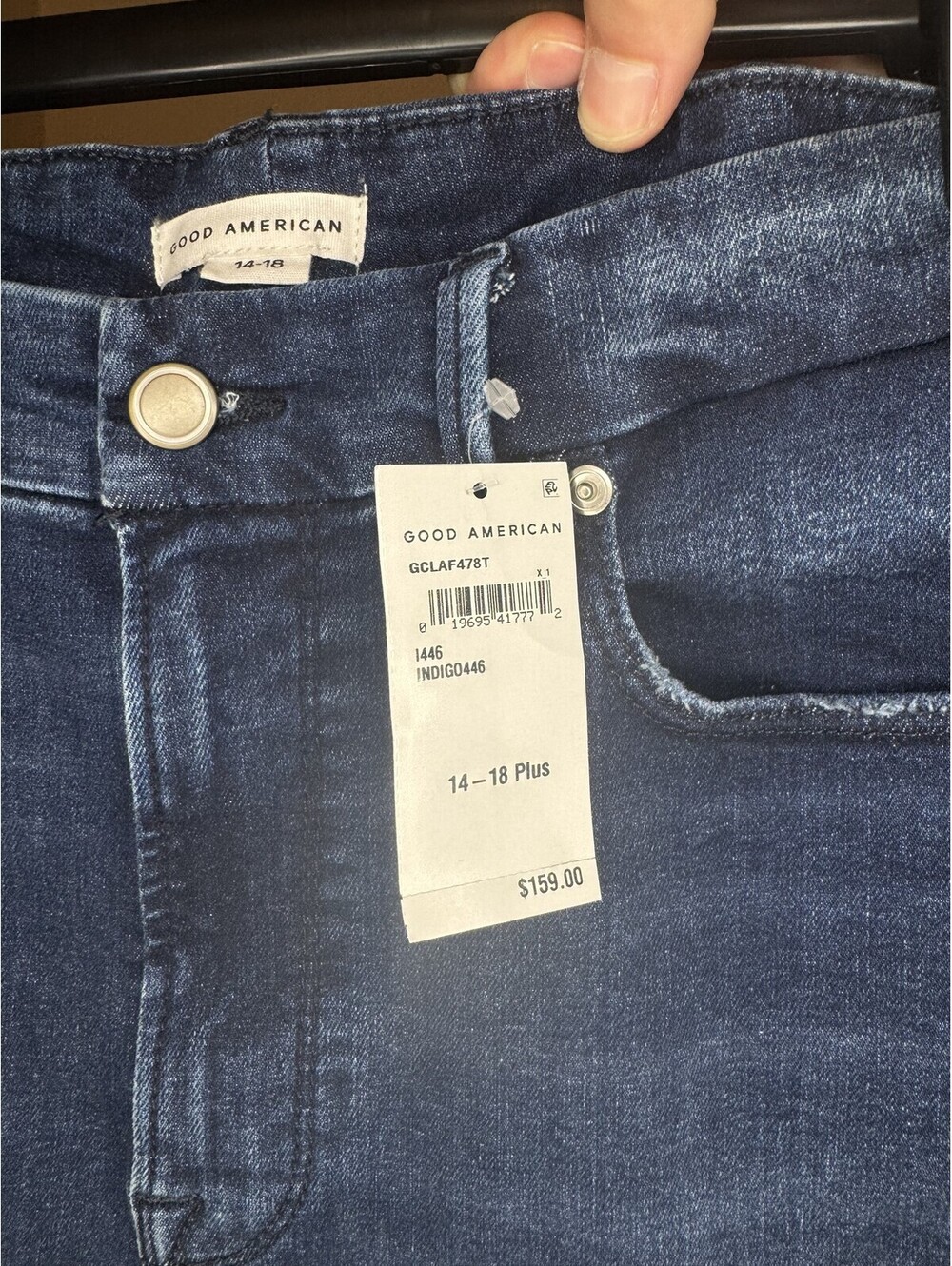 Good American Jeans Blue Size 16 - Picture 4 of 5